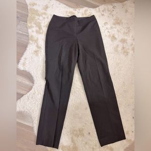 Brown straight leg trouser pant